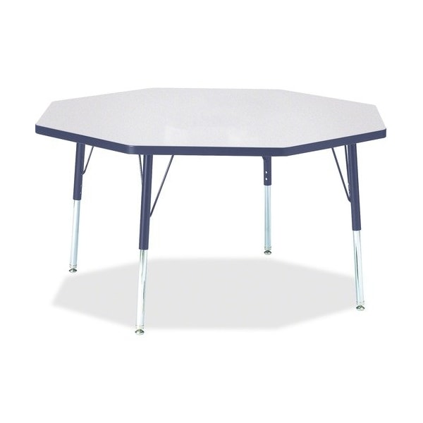 Jonti-Craft TABLE, OCTAGON, 48X48, GY/NY JNT6428JCE112 - main